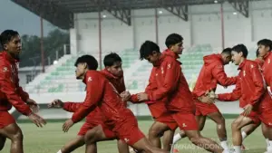 Babak Pertama Timnas Indonesia U19 vs Australia U19 Imbang 0-0 di Piala AFF U19